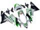 2004-2005 Kawasaki ZX10R Motorcycle Fairings - Green Silver Black 69 Australia