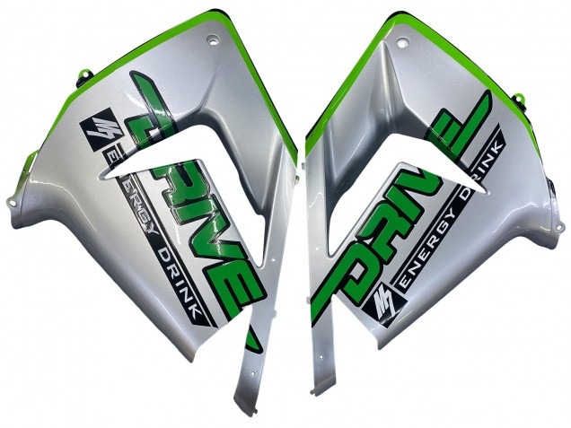 2004-2005 Kawasaki ZX10R Motorcycle Fairings - Green Silver Black 69 Australia