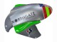 2004-2005 Kawasaki ZX10R Motorcycle Fairings - Green Silver Black 69 Australia