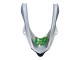 2004-2005 Kawasaki ZX10R Motorcycle Fairings - Green Silver Black 69 Australia
