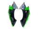 2004-2005 Kawasaki ZX10R Motorcycle Fairings - Green Silver Black 69 Australia