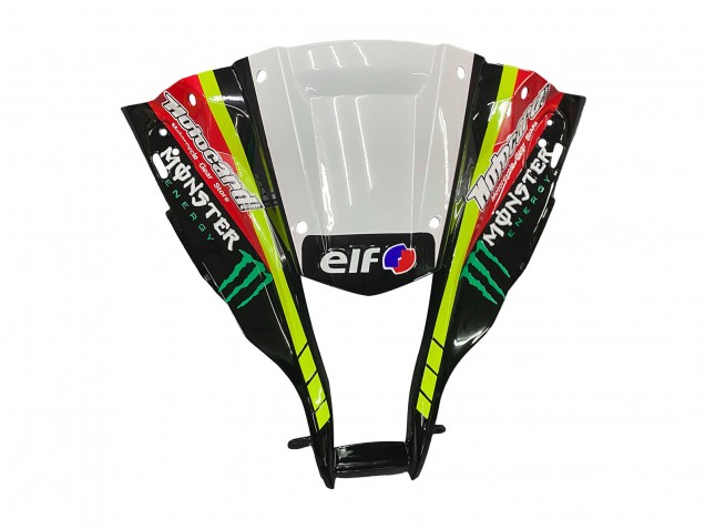 2011-2015 Kawasaki ZX10R Motorcycle Fairings - Green Yellow Black White Elf Monster Australia