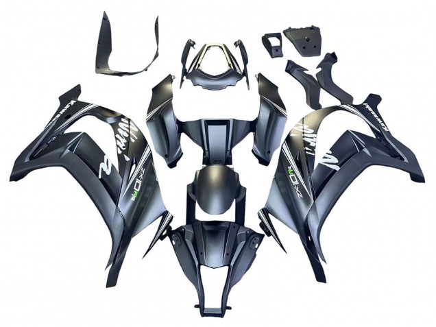 2011-2015 Kawasaki ZX10R Motorcycle Fairings - Matte Grey White Green Australia