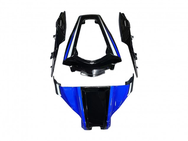 2011-2015 Kawasaki ZX10R Motorcycle Fairings - Blue White Glossy Black Australia