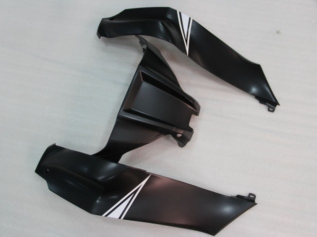 2011-2015 Kawasaki ZX10R Motorcycle Fairings - Glossy Black White Elf Snow Decal Australia