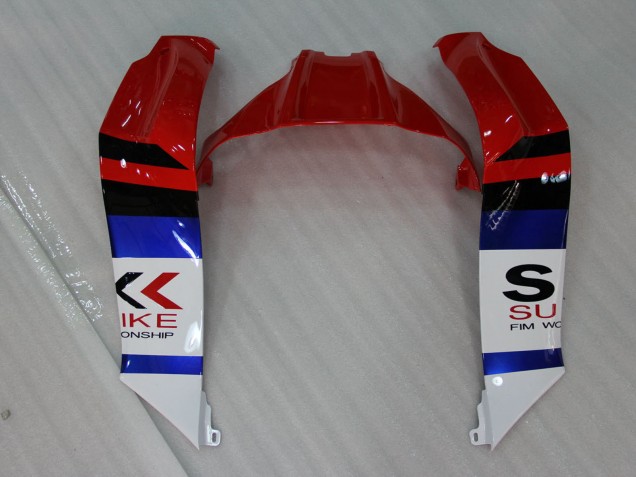 2011-2015 Kawasaki ZX10R Motorcycle Fairings - White Blue Red Black SBK Maxxis Australia