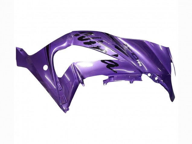2011-2015 Kawasaki ZX10R Motorcycle Fairing - Purple Matte Black Australia
