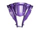 2011-2015 Kawasaki ZX10R Motorcycle Fairing - Purple Matte Black Australia