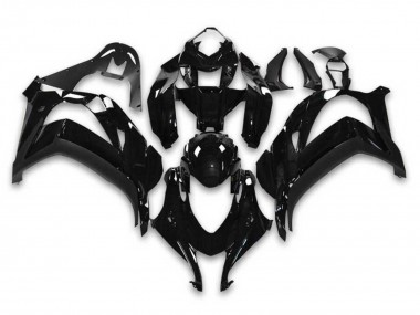2016-2020 Kawasaki ZX10R Motorcycle Fairings - Glossy Black Ninja Australia