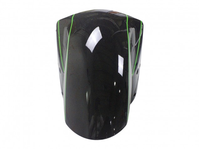 2012-2024 Kawasaki ZX14R ZZR1400 Motorcycle Fairings - Green Glossy Black Stripe Australia