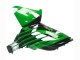 2012-2024 Kawasaki ZX14R ZZR1400 Motorcycle Fairing Kits - Green Glossy Black Australia