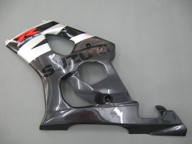 2003-2004 Suzuki GSXR 1000 Motorcycle Fairings - Glossy Black White Grey Red Australia