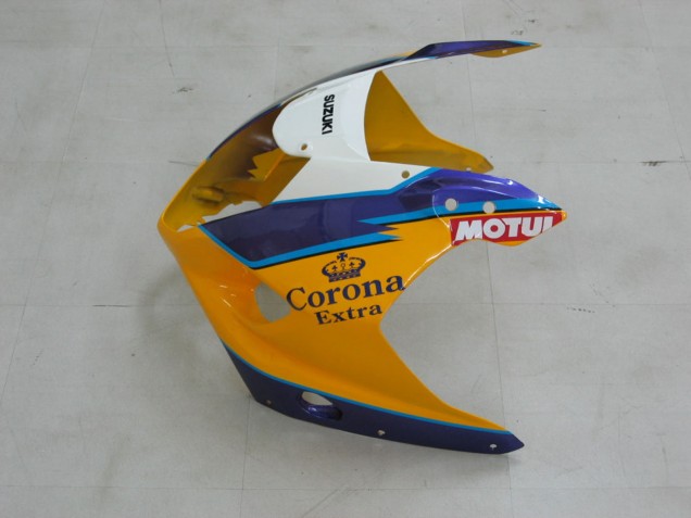 2003-2004 Suzuki GSXR 1000 Motorcycle Fairings - Yellow White Blue Black Corona Australia