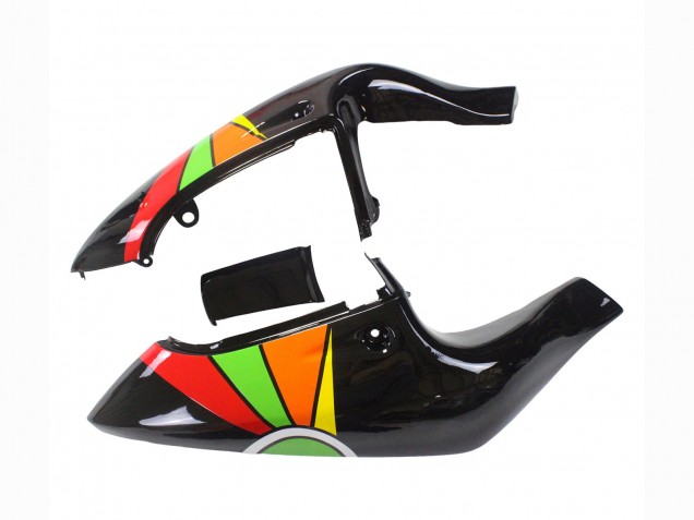 1996-2000 Suzuki GSXR 600 / GSXR 750 Motorcycle Fairings - Black Multicolor 27 Australia