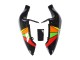 1996-2000 Suzuki GSXR 600 / GSXR 750 Motorcycle Fairings - Black Multicolor 27 Australia