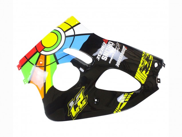 1996-2000 Suzuki GSXR 600 / GSXR 750 Motorcycle Fairings - Black Multicolor 27 Australia