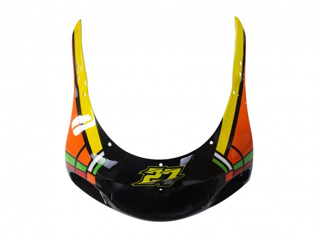 1996-2000 Suzuki GSXR 600 / GSXR 750 Motorcycle Fairings - Black Multicolor 27 Australia