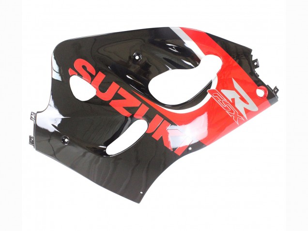 1996-2000 Suzuki GSXR 600 / GSXR 750 Motorcycle Fairings - Black Red Australia