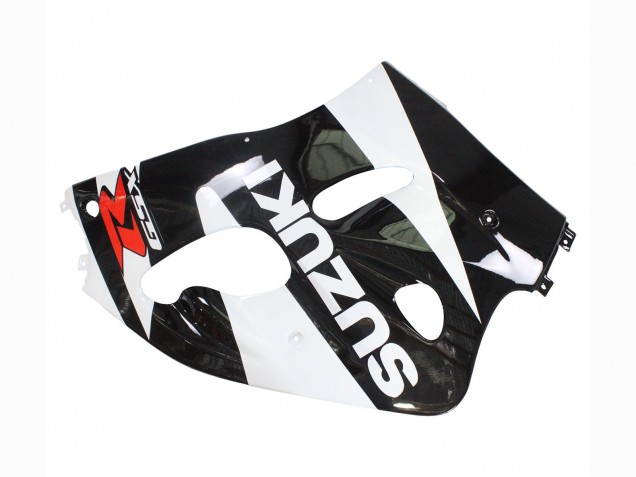 1996-2000 Suzuki GSXR 600 / GSXR 750 Motorcycle Fairings - Black White Australia