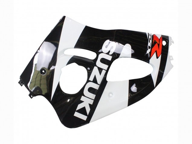 1996-2000 Suzuki GSXR 600 / GSXR 750 Motorcycle Fairings - Black White Australia