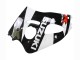 1996-2000 Suzuki GSXR 600 / GSXR 750 Motorcycle Fairings - Black White Australia
