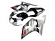 2001-2003 Suzuki GSXR 600 / GSXR 750 Motorcycle Fairing - Silver Glossy Black Red Australia