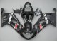 2001-2003 Suzuki GSXR 600 / GSXR 750 Motorcycle Fairings - Glossy Black Red White Australia