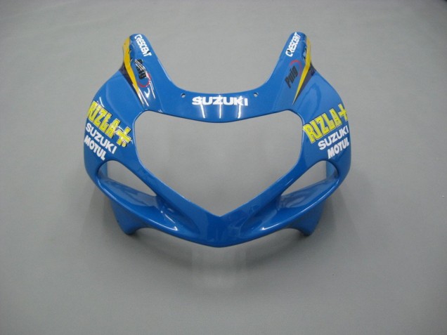 2001-2003 Suzuki GSXR 600 / GSXR 750 Motorcycle Fairings - Blue Yellow Black Motul Rizla Australia