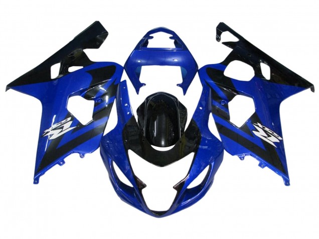 2004-2005 Suzuki GSXR 600 / GSXR 750 Motorcycle Fairing Kits - Blue Black Australia