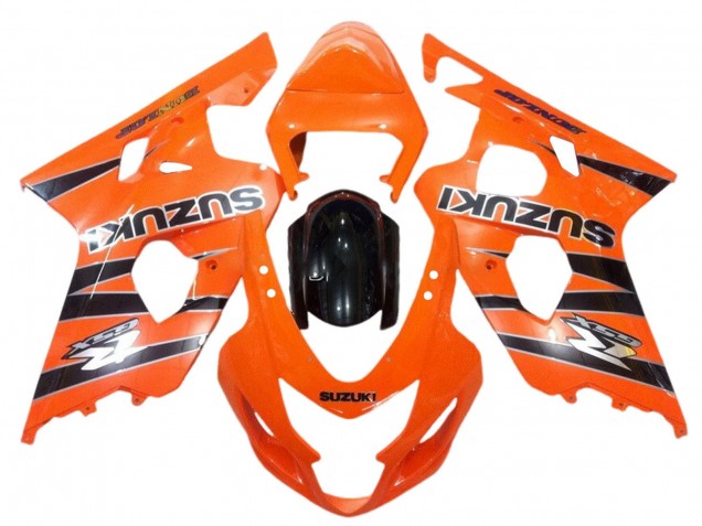 2004-2005 Suzuki GSXR 600 / GSXR 750 Motorcycle Fairings - Orange Black Australia