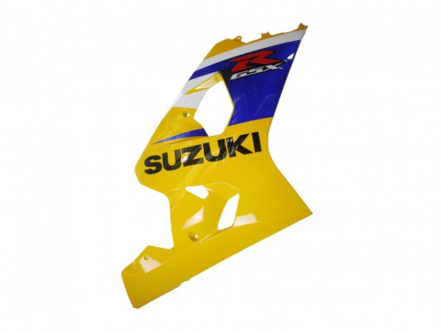 2004-2005 Suzuki GSXR 600 / GSXR 750 Motorcycle Fairing - Yellow White Blue Black Australia