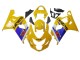 2004-2005 Suzuki GSXR 600 / GSXR 750 Motorcycle Fairing - Yellow White Blue Black Australia