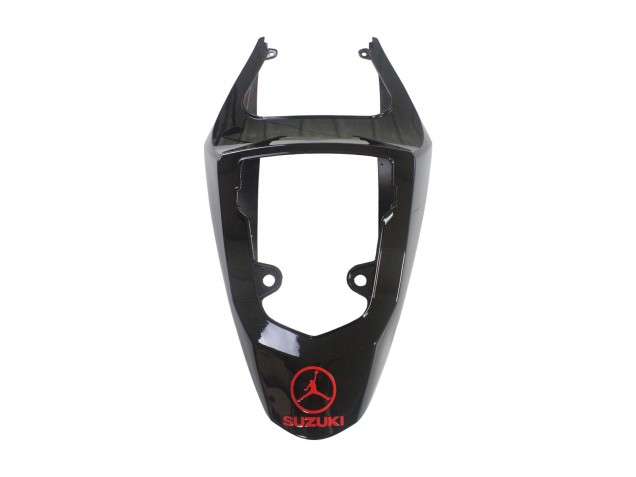 2004-2005 Suzuki GSXR 600 / GSXR 750 Motorcycle Fairings - Glossy Black Red Jordan Michelin Australia