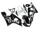 2004-2005 Suzuki GSXR 600 / GSXR 750 Motorcycle Fairing - White Black Australia