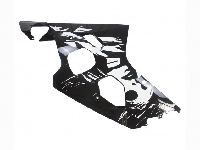2004-2005 Suzuki GSXR 600 / GSXR 750 Motorcycle Fairing - White Black Australia