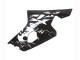 2004-2005 Suzuki GSXR 600 / GSXR 750 Motorcycle Fairing - White Black Australia