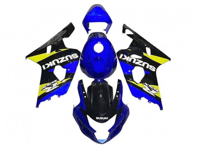 2004-2005 Suzuki GSXR 600 / GSXR 750 Motorcycle Fairings - Blue Yellow Black Australia