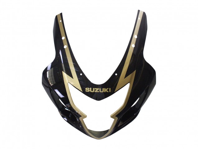 2004-2005 Suzuki GSXR 600 / GSXR 750 Motorcycle Fairings - Glossy Black Gold Corona Australia