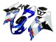 2004-2005 Suzuki GSXR 600 / GSXR 750 Motorcycle Fairing - White Blue Black Red Australia