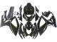 2006-2007 Suzuki GSXR 600 / GSXR 750 Motorcycle Fairings - Glossy Black Gold Stripe Australia