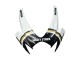 2006-2007 Suzuki GSXR 600 / GSXR 750 Motorcycle Fairings - White Black Lucky Strike Motul Australia
