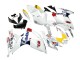 2006-2007 Suzuki GSXR 600 / GSXR 750 Motorcycle Fairings - White Red Yellow Motul Australia