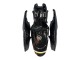 2006-2007 Suzuki GSXR 600 / GSXR 750 Motorcycle Fairings - Glossy Black White Motul Lucky Strike Australia