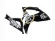 2006-2007 Suzuki GSXR 600 / GSXR 750 Motorcycle Fairings - Glossy Black White Motul Lucky Strike Australia