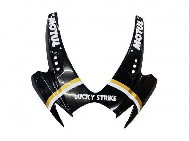 2006-2007 Suzuki GSXR 600 / GSXR 750 Motorcycle Fairings - Glossy Black White Motul Lucky Strike Australia