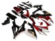 2006-2007 Suzuki GSXR 600 / GSXR 750 Motorcycle Fairings - Red White Black Yellow Australia