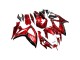 2006-2007 Suzuki GSXR 600 / GSXR 750 Motorcycle Fairings - Red Black Australia