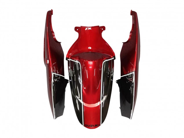 2006-2007 Suzuki GSXR 600 / GSXR 750 Motorcycle Fairings - Red Black Australia