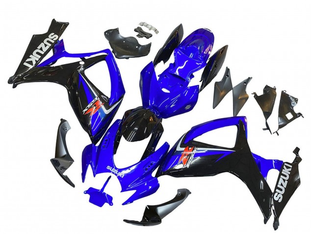 2006-2007 Suzuki GSXR 600 / GSXR 750 Motorcycle Fairings - Blue Black Red Australia