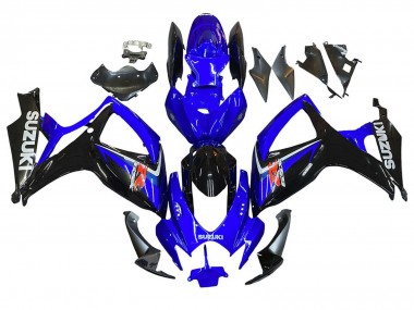 2006-2007 Suzuki GSXR 600 / GSXR 750 Motorcycle Fairings - Blue Black Red Australia